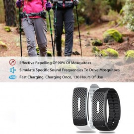 M30 Ultrasonic Mosquito Repellent Anti-mosquito Bracelet For Adult Children, Outdoor Long Life Physical Anti-mosquito Device Muteavailable, Anti-mosquito Silicone Bracelet
