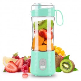 Portable Blenders 350ml Personal Size Blender Smoothies and Shakes Mini Blender USB Rechargeable with Eight Blades Handheld Blender Sports Travel
