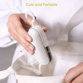 Mini Sealing Machine Portable Heat Sealer Hand Pressure Heat Sealer Tearer Kitchen Accessories For Food Snack Fruit Sealer Bags
