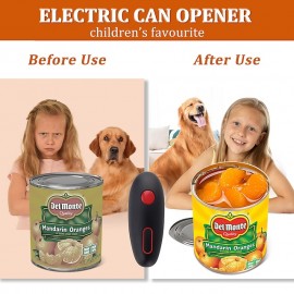 Electric Can Opener One Touch Automatic Bottle Opener Battery Operated Automatic Smooth Edges Kitchen Bar Tool gadgets
