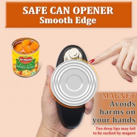 Electric Can Opener One Touch Automatic Bottle Opener Battery Operated Automatic Smooth Edges Kitchen Bar Tool gadgets
