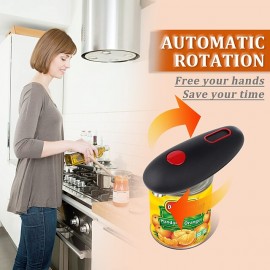 Electric Can Opener One Touch Automatic Bottle Opener Battery Operated Automatic Smooth Edges Kitchen Bar Tool gadgets
