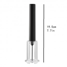 Air Pressure Pump Wine Bottle Opener Portable Stainless Steel Pin Easy Cork Remover Corkscrew for Home Party Wine Lovers Tools