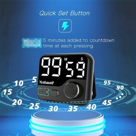 Digital Kitchen Timer LED Display Cooking Timers Kitchen Gadgets Kitchen Stuff Kitchen Accessories Home Kitchen Items
