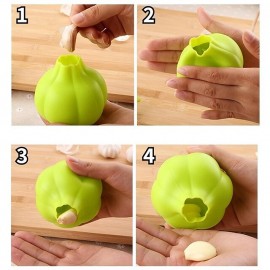 Silicone Garlic Peeler Edible Silica Manual Garlic Peeling Bag Rub and Peel Quickly Kitchen Vegetables Tools Practical Gadgets
