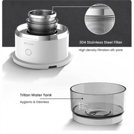 Portable Hand Brewing Coffee Machine Outdoor Mini Automatic Dripper Coffee Maker Pot Travel Extraction Coffee Brewer Grinder
