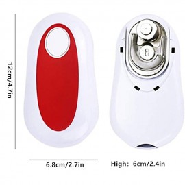 Electric Can Opener Automatic Tin Jar Bottle Opener One Touch Smooth Edges Easy To Open High Power Opener Kitchen Gadgets Tools
