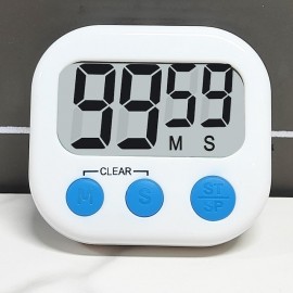 Digital Timer with Magnetic Back, Big Numbers, and ON/Off Switch - AA Battery Not Included
