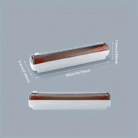 1pc Fresh-keeping Film Cutter Kitchen Household Simple Food Fresh-keeping Film Cutting Box Storage Kitchen Supplies