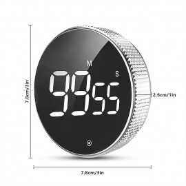 Kitchen Timers Digital Classroom Timer for Kids Large Magnetic LED Countdown Timer with Constant Light Function for classrooms Quiet for Children and Teachers
