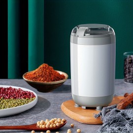 220ML 150W Powerful Grinder Grind Chinese Herbal Medicines Food Supplements Grains Seasoning Powder Coffee Beans - Detachable & Washable Compact & Easy to Carry & Store