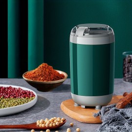 220ML 150W Powerful Grinder Grind Chinese Herbal Medicines Food Supplements Grains Seasoning Powder Coffee Beans - Detachable & Washable Compact & Easy to Carry & Store