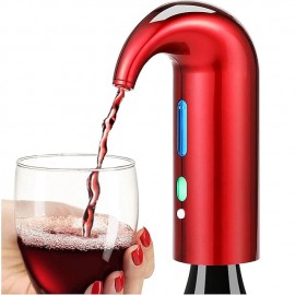 Electric Wine Aerator Pourer Wine Decanter Pump Dispenser Set Stopper Multi-Smart Automatic Filter Wine Dispenser Premium Aerating Pourer and Decanter Spout
