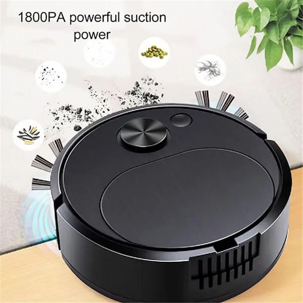 3 In 1 Intelligent Sweeping Robot Vacuum Cleaner Floor Sweeper Cleaner For Hair Dust Stain