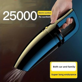 Car Vacuum Cleaner Car Household Car Wet And Dry Small Powerful High Power Vacuum Cleaner Wireless Handheld Long Battery Life Vacuum Cleaning
