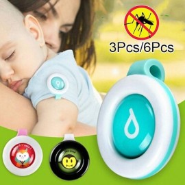 3Pcs  Insect Repellent Anti Mosquito Killer Protection Baby Badge Button Pregnant Women Mosquito Repellent Clip
