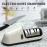 1pc Electric Knife Sharpener Stainless Steel Three-speed Power Adjustment USB Charging Knife Sharpener Kitchen Accessories