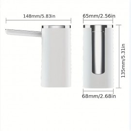 USB TYPE-C Charging Universal Folding Water Pump For Drinking Water Portable Automatic Electric Pump For Home Kitchen Office Camping
