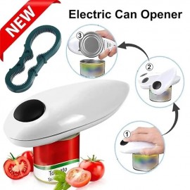 Professional Electric Tin Can Opener Electric Can Opener with Eight Characters Automatic One Touch Multi-function Wine Bottle Opener
