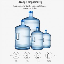 5 Gallon Water Dispenser Automatic Electric Water Bottle Pump With USB Charging Water Jug Pump Portable Water Bottle Dispenser For Home Office Outdoor, Universal 2-5 Gallon Bottle